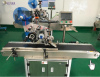 automatic flat bottle labeling machine with printer