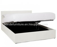 Latest double bed design simple modern storage bed for Europe market
