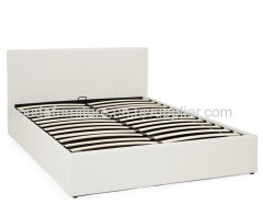 Latest double bed design simple modern storage bed for Europe market