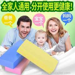 Baby Bathing Scouring Pad PVA Square Sponge