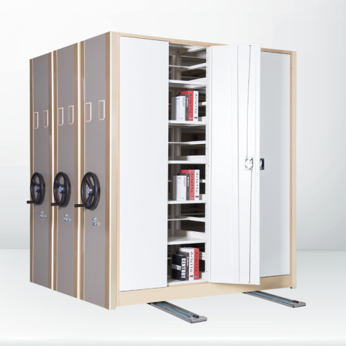 Metal Manual Compact Movable Shelving File Racking