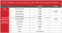 Automatic Inspection for electronic product label