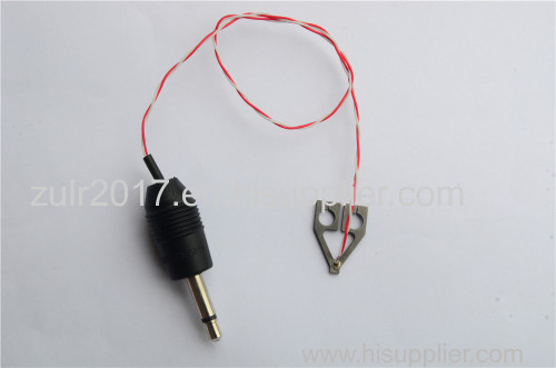 welding process data line plug welding head