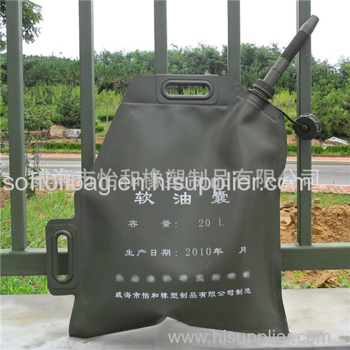Novel Portable hand-held backpack multi-function soft oil/ liquid storage bag