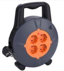 CE 30M cable reel double Italy socket outside cord reel