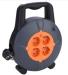Italian CE GS approved 4way 16A 250V cable reel with switch