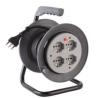 Italy series cable reel 20M universal 4 outlet socket cable reel