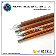 Copper grounding rod for home