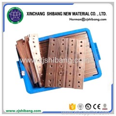 High Quantity Copper Platoon Tin/Tinned Copper Busbar/Grounding Busbar