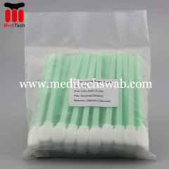 Foam Tip Cleaning Swabs Sponge Stick for Inkjet Printhead Optical Lens