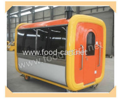 Small Food Carts for Sale/Hand Push Type Mobile Food Cart