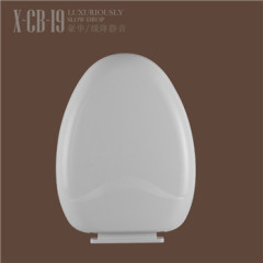 High Quality Soft Close Slowly down PP Family Toilet Seat CB19