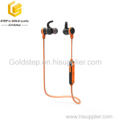 Magnetic wireless handsfree bluetooth headphone with mic