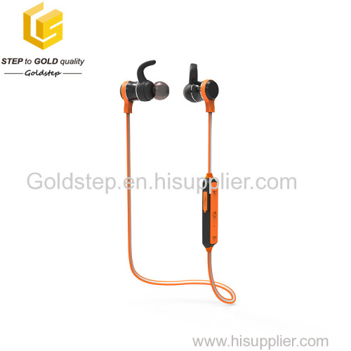 Magnetic wireless handsfree bluetooth headphone with mic