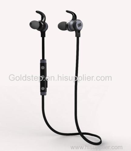 Magnetic bluetooth headphone with mic