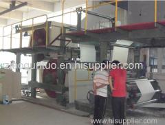 Carbon free carbon paper coating machine