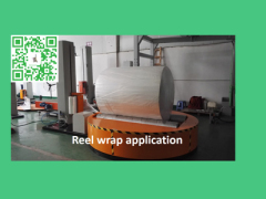 reel wrapper roll wrapper reel wrapping machine
