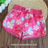 Summer Beach Shorts Stylish Flower Printed Shorts For Girls