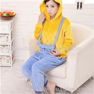 Adult Onesie Fleece Jumpsuit Pajamas Adult Despicable Me Minion Onesie