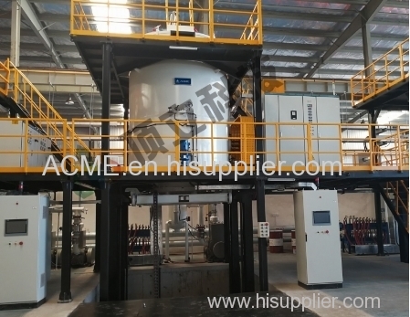 Induction Heating Furnace for high temperature graphitization treatment
