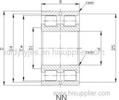 NN Double Row Cylindrical Roller Bearing