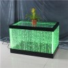 92x55x60 CM Modern LED Acrylic Long Table Fountain With Four Sides Bubble Panels