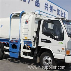 Heavy-duty Foton Bucket Side Lifting Garbage Truck Side Loader Garbage Truck Without Pedal Side Loader Garbage Truck