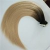 Top Quality Tape In Hair Double Drawn Australia Ombre Tape Hair Extension Thick Ends