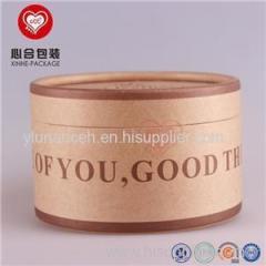 Fashion Logo Drawer Design Luxury Hot Stamping Round Paper Gift Packaging Box With Pillow For Belt