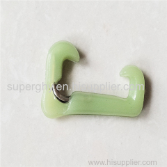 Textile accessories Steel inserted Nylon ring traveller HZ16.7 Series