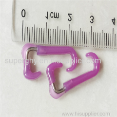 Textile accessories Steel inserted Nylon ring traveller HZ16.7 Series