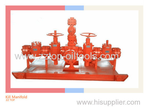 Oilfield 5000psi Kill Manifold for wellhead Service