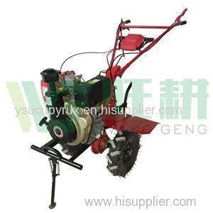 Big Tilling Width Rear Tine Diesel Cultivator For Weeding In Orchard