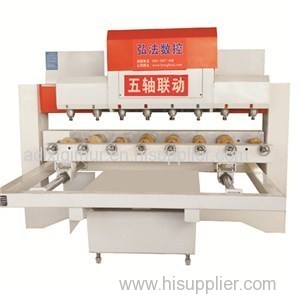8-head Five-axis Engraving Machine For Cutting Wood