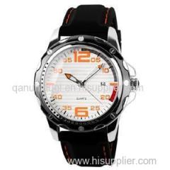 Backlight Alloy Mens Watches On Sale Large Number Silicone Bands Waterproof