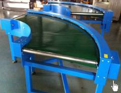 roller curve belt conveyor