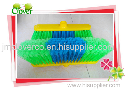 Soft Bristle Plastic Broom Head Tata Straight Broom