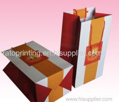 custom Advertising promotion paper bag packing factory