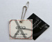 custom fashion garment paper hang tag with embossed logo factory