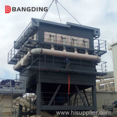 50 m3 Mobile concrete batching plant cement weighing dust proof hopper