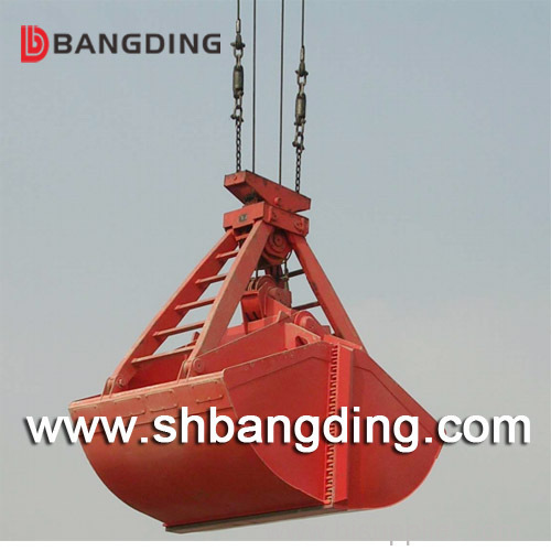 four rope clamshell Mechanical grab bucket for port 