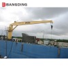 ship Straight Boom Crane for loading marine deck crane