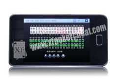 Blue / Green Back Mahjong Tiles Mahjong Cheating Devices With IR Marks For Cheating