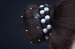 Hairnets with Pearls Women Bun Cover Snood Ballet Dance Skating Hair Net Hair Accessories Invisible Elastic Ballet
