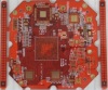 8 layers impedance pcb with BGA & Red soldermask