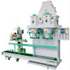 double bucket packing and filling machine double hopper weigning and filling machine 20-50 kg open mouth bagging machine