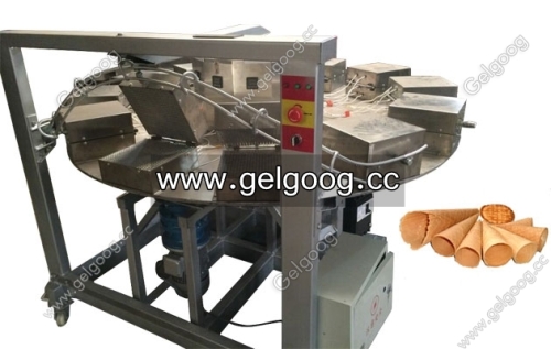 automatic ice cream cone maker machine 