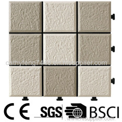 building material Foshan supplier slip resistant Ceramic decking tile interlocking floor porcelain tile