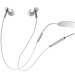 V-MODA Forza Metallo Wireless Lightweight Neckband Earbuds Mic Remote In-Ear Earphones In White Silver