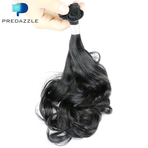 Brazilian human hair natural color weaves